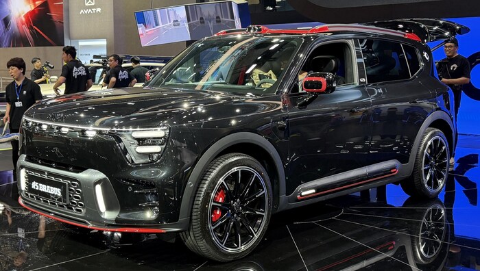 Sein Familien-SUV #5 wird Smart auch in einer extrascharfen Brabus-Version auflegen.