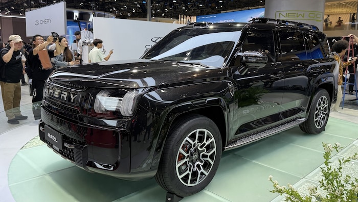 Chery bleibt angriffslustig und stellt in Shanghai mit dem Triggo 9L ein 200 kW starkes SUV mit Hybridantrieb vor.