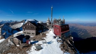Am Sonnblick werden auf 3106 Metern Seehöhe verschiedenste Forschungen durchgeführt. (Bild: APA/APA / Geosphere Austria /Weyss)