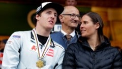 Raphael Haaser gewann bei der Heim-WM in Saalbach Gold und Silber, seine Schwester Ricarda erlitt dort im Super-G einen Kreuzbandriss. (Bild: GEPA pictures)