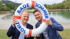 Ex-Bäder-Obmann Mayerhofer mit seinem Nachfolger Kirchmair (re.) (Bild: Birbaumer Christof)