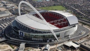 Ganz England blickt heute nach Wembley. (Bild: AP/Lewis Whyld)