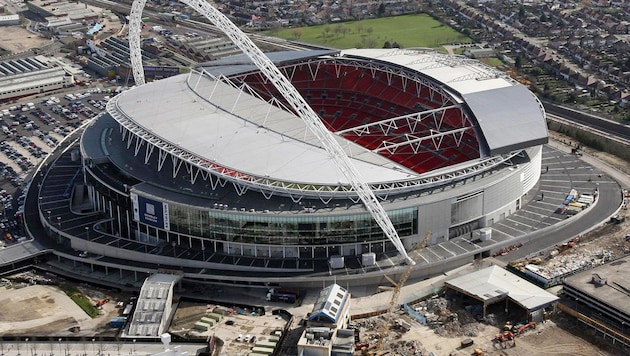 Ganz England blickt heute nach Wembley.