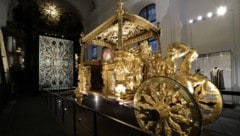 Der goldene Prunkwagen ist eines der Highlights der heurigen Steiermark Schau