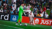 Am Boden: Alexander Murillo und Salzburg.