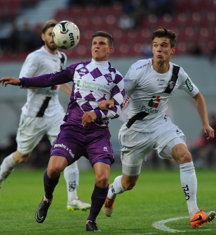 In der Regionalliga traf „Ritschi“ (li.) einst mit den WAC Amateuren auf Violett.