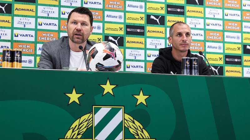 Stefan Kulovits mit Markus Katzer (Bild: GEPA)