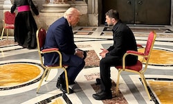 US-Präsident Trump und sein ukrainischer Amtskollege Selenskyj haben in den vergangenen Monaten ...