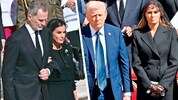 König Felipe und Königin Letizia, US-Präsident Donald Trump und First Lady Melania