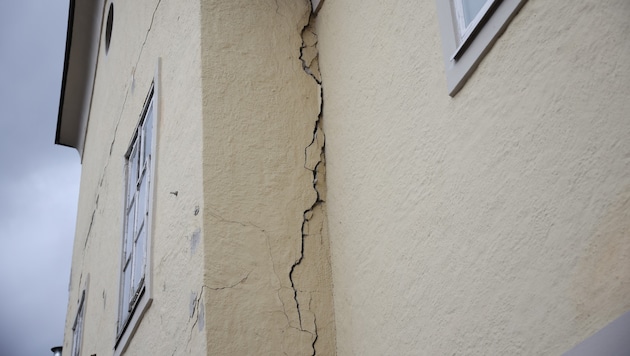 Risse können Altstadthaus-Besitzern in Salzburg teuer kommen. (Symbolbild) (Bild: Tröster Andreas)