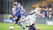 Leon Grgic (re.) will heute mit Sturm gegen die Austria zurückschlagen.