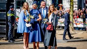 Die holländische Königsfamilie zeigte sich am Königstag farblich aufeinander abgestimmt. Die ...