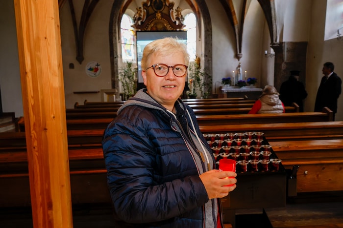 Szidónia Lőrincz traf Papst Franziskus zweimal in Rom.