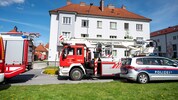 In diesem Haus ist es zu dem tragischen Unglück gekommen. 