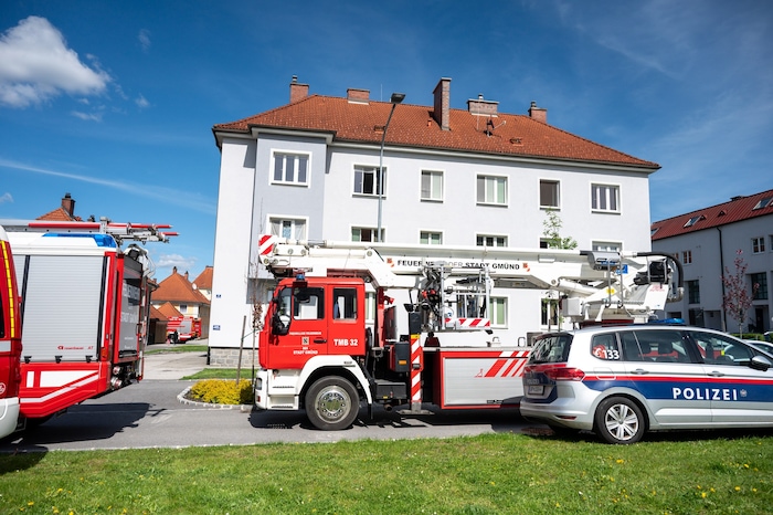 Beim Brand in Gmünd kamen ihre beiden Kinder ums Leben.