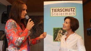 Die frühere, sehr engagierte Tierschutzombudsfrau Barbara Fiala-Köck, hier ...