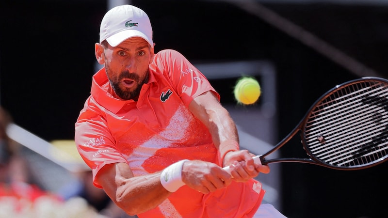 Novak Djokovic (Bild: AFP/THOMAS COEX)