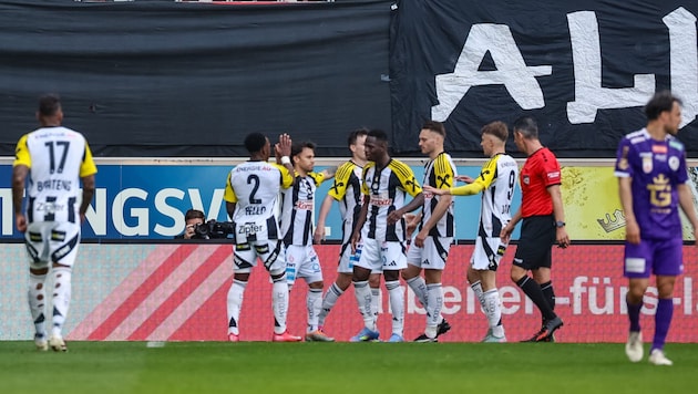 Ein mehr als überzeugender Auftritt vom LASK gegen Klagenfurt. (Bild: GEPA)