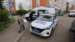 Ein typisches Plattenbauviertel: In diesem Wohnblock kam es zu der fürchterlichen Explosion. (Bild: EPA/YURI KOCHETKOV)