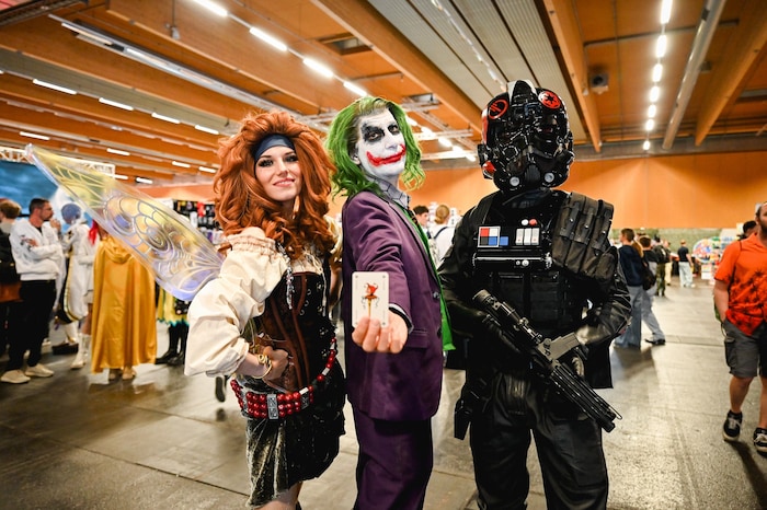 Zarina, Joker und Del Meeko.