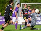 Per Lupfer traf Zia (in violett) zum 1:0. (Bild: Tröster Andreas)