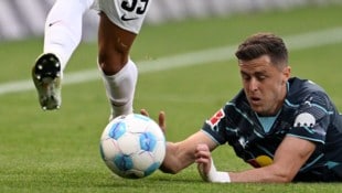 Christoph Baumgartner und Co. kassierten eine bittere Pleite in Frankfurt. (Bild: APA/AFP)