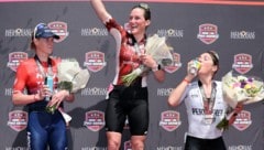 Lisa Perterer (r.) wurde in Texas Dritte.