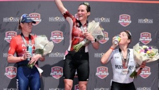 Lisa Perterer (r.) wurde in Texas Dritte. (Bild: APA/Getty Images)