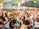 Stimmung pur bei der Eröffnung im Megapark (Bild: Daniel Scharinger / Pressefoto Scharinger / picturedesk.com)