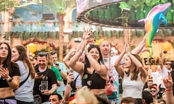Stimmung pur bei der Eröffnung im Megapark