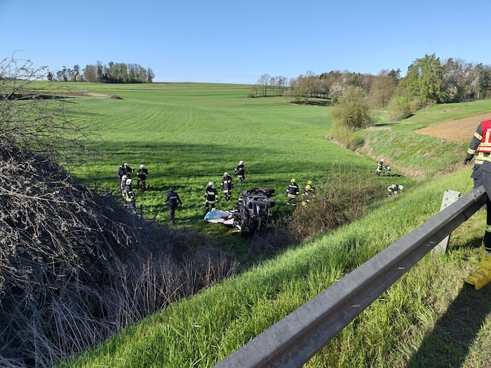 Aus diesem Dickicht musste das Auto geborgen werden.