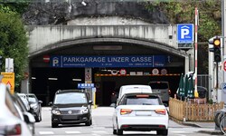 Die Einfahrt zum Tunnel soll über die Linzer Gasse-Garage erfolgen.