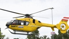 Der ÖAMTC-Helikopter war mit Patient stundenlang in der Luft (Symbolbild).