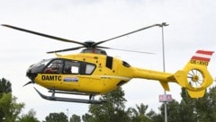 Der Rettungshubschrauber (Symbolbild) musste ausrücken. (Bild: P. Huber)