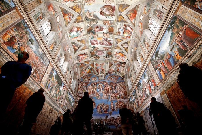 Die Sixitinische Kapelle wurde bereits für Besucher gesperrt.