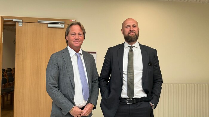 Die Anwälte Alexander Philipp (li.) und Florian Kreiner verteidigen.