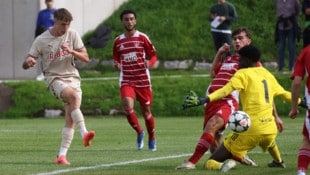 Phillip Verhounig traf in der Youth League fast nach Belieben. (Bild: Tröster Andreas)