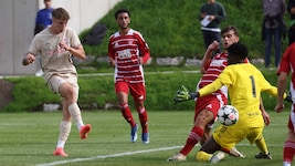 Phillip Verhounig traf in der Youth League fast nach Belieben. (Bild: Tröster Andreas)