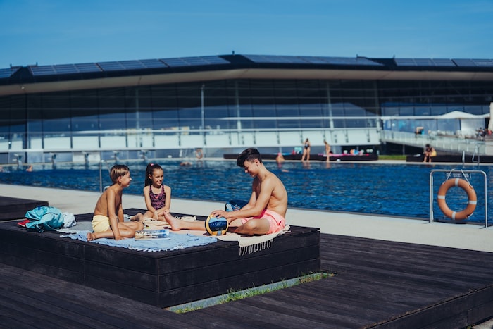 Das Freibad Auster startet als Erstes in die Grazer Badesaison.