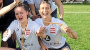 Corina Moser (re.) bog im Cup-Finale mit Kraig „Hintis“ Austria Klagenfurt. (Bild: Kuess Josef)