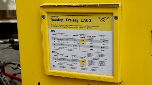 Der Brief kam nie bei seinem Empfänger in Wien an. (Symbolfoto)  (Bild: Jauschowetz Christian)