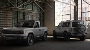 Der Slate-Pick-up soll später auch zum SUV werden. (Bild: Slate Auto)