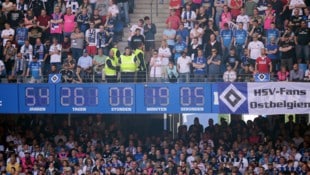 Fast 55 Jahre in der höchsten Spielkasse – am 12. Mai 2018 blieb die Uhr, welche die Ligazugehörigkeit anzeigte, beim HSV jedoch stehen. (Bild: GEPA)