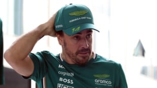 Fernando Alonso hält noch bei null Punkten, so schlecht war er nur bei McLaren-Honda. (Bild: EPA/ALI HAIDER)