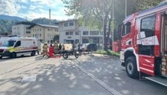 Der Unfall ereignete sich am Dienstagmorgen. (Bild: Freiwillige Feuerwehr Bischofshofen)