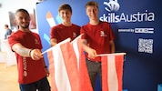 Jakob Gratl, Josef Auer und Jonas Embacher (v. li.) wollen Gold holen. Nicht im Bild: Johannes ...
