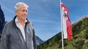 Fritz Larch mit der Freizeitjacke des Kameradschaftsbundes. Er sieht sich als Patriot, der nicht ...
