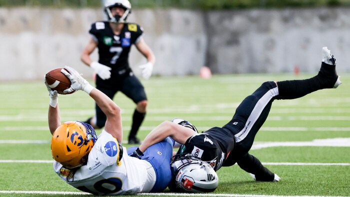 In der Offensive haben die Grazer Footballer noch etwas Aufholbedarf – sie dürfen sich nicht so ...