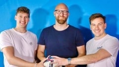 Robert Almer zu Gast im Podcast „Legionär on air“ – der Teamtorhüter der EM 2016 im Gespräch mit Anatol Szadeczky und Martin Grasl (Bild: Jöchl Martin)