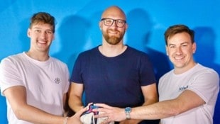 Robert Almer zu Gast im Podcast „Legionär on air“ – der Teamtorhüter der EM 2016 im Gespräch mit Anatol Szadeczky und Martin Grasl (Bild: Jöchl Martin)
